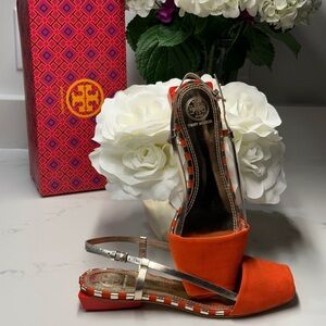Tory Burch Orange Women's Sandals